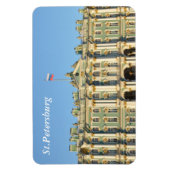 ロシア,サンクトペテルブルクの冬の宮殿 マグネット (縦)