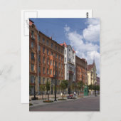 ロシア，サンクトペテルブルクの通り ポストカード (正面/裏面)