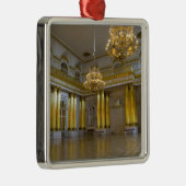 ロシア、サンクトペテルブルク、エルミタージュ（アカ4） メタルオーナメント (右)