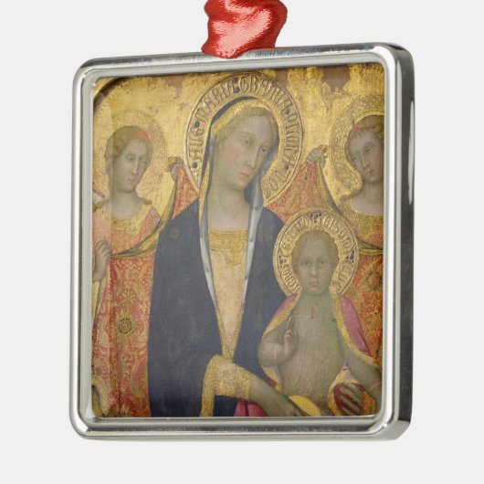 ロシア、サンクトペテルブルク、エルミタージュ（アカ9） メタルオーナメント (左)