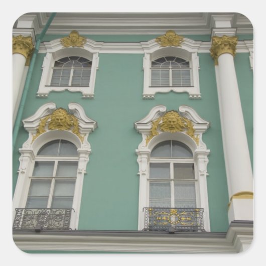 ロシア、サンクトペテルブルク、エルミタージュ(別名6) スクエアシール (正面)