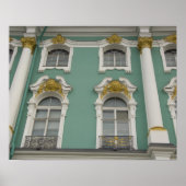 ロシア、サンクトペテルブルク、エルミタージュ(別名6) ポスター (正面)