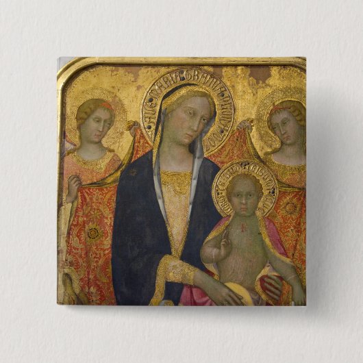 ロシア、サンクトペテルブルク、エルミタージュ(別名9) 缶バッジ (正面)