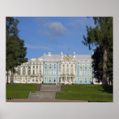 ロシア、サンクトペテルブルク、キャサリン宮殿（別名9） ポスター (正面)