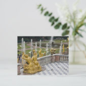 ロシア、サンクトペテルブルク、ピーターホフ（別名2） ポストカード (スタンド正面)