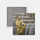 ロシア、サンクトペテルブルク、ピーターホフ（別名3） マグネット (正面/裏面)