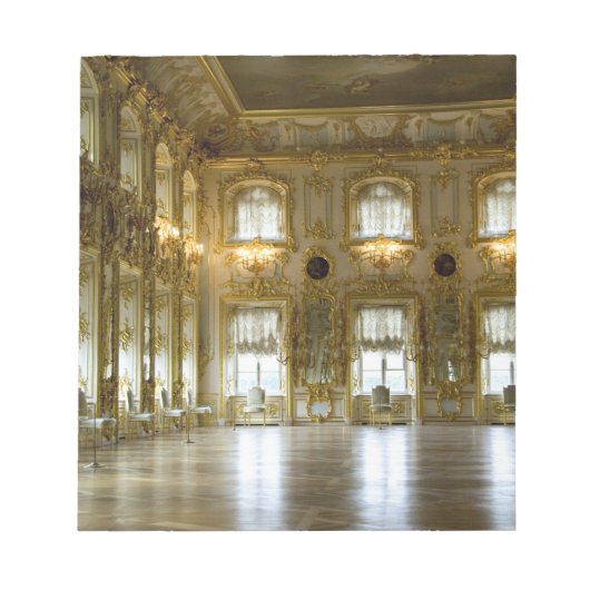 ロシア、サンクトペテルブルク、ペテルホフ宮殿(別名2) ノートパッド (正面)