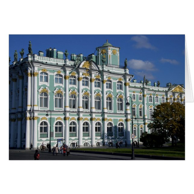 ロシア、サンクトペテルブルク、冬宮殿、ザ２ (正面横)