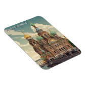 ロシア サンクトペテルブルク 旅行 マグネット (右側)