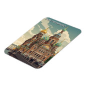 ロシア サンクトペテルブルク 旅行 マグネット (左側)