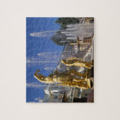 ロシア、サンクトペテルブルク、黄金の像 ジグソーパズル (縦)