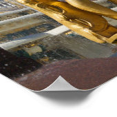 ロシア、サンクトペテルブルク、黄金の像 ポスター (角)