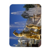 ロシア、サンクトペテルブルク、黄金の像 マグネット (縦)