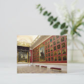 ロシア、サンクトペテルブルグ、エルミタージュ（5人余り） ポストカード (スタンド正面)