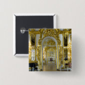 ロシア、サンクトペテルブルグ、キャサリン宮殿（通称12） 缶バッジ (正面&裏面)