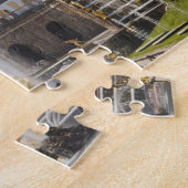 ロシア，サンクトペテルブルグ，ペテルホフ，グランドパレス ジグソーパズル (側面)