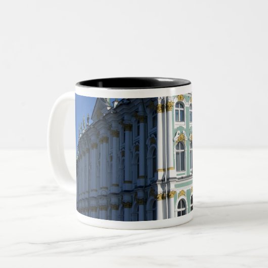 ロシア,サンクトペテルブルグ,冬の宮殿, 4 ツートーンマグカップ (正面左)
