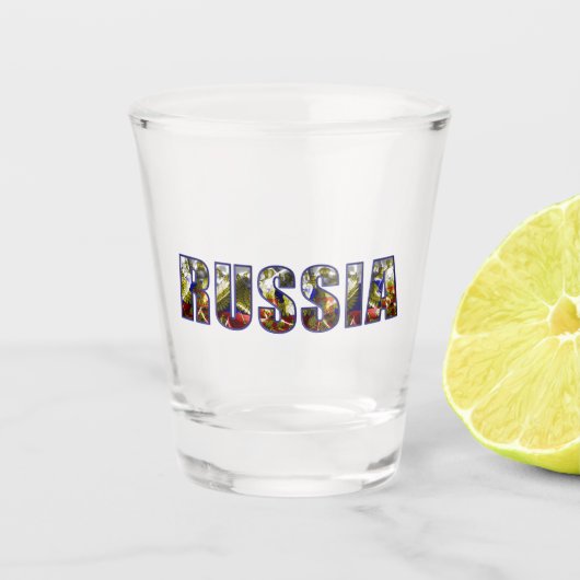 ロシア ショットグラス (正面)
