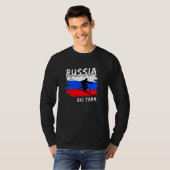 ロシア スキー Tシャツ (正面フル)