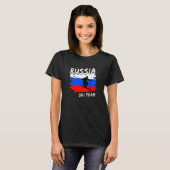 ロシア スキー Tシャツ (正面フル)