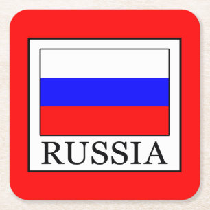ロシア スクエアペーパーコースター