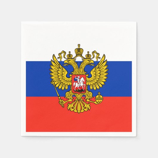 ロシア スタンダードカクテルナプキン (正面)