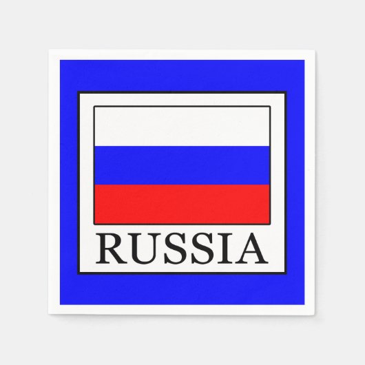 ロシア スタンダードカクテルナプキン (正面)
