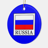 ロシア セラミックオーナメント (左)
