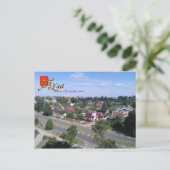 ロシア、トゥーラ、プロレタルスク地区の景観 ポストカード (スタンド正面)