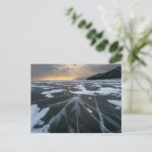 ロシア・バイカル湖  ポストカード (スタンド正面)