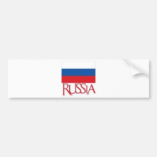 ロシア バンパーステッカー (正面)