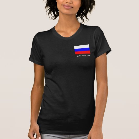 ロシア-フラロシアのグ Tシャツ (正面)