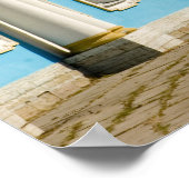 ロシア、プシュキン。キャサリン宮殿の一部。 ポスター (角)