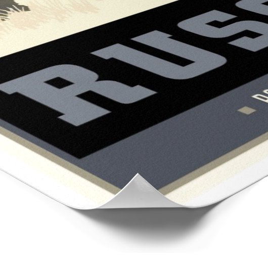 ロシア ポスター (角)