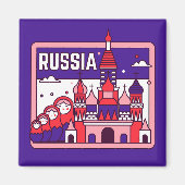 ロシア マグネット (正面)