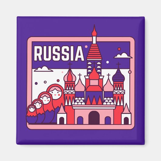 ロシア マグネット (正面)