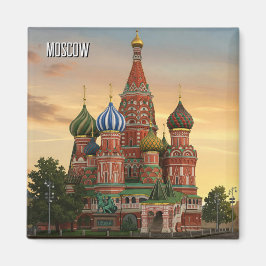 ロシア・モスクワ旅行 マグネット
