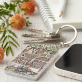 ロシア: モスクワ1591年 キーホルダー (正面右)