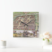 ロシア: モスクワ1591年 スクエア壁時計 (ホーム)