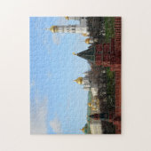 ロシア，モスクワ・クレムリンの建築 ジグソーパズル (縦)