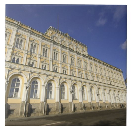ロシア、モスクワ、クレムリン、グランドクレムリン タイル (正面)