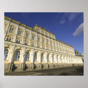 ロシア，モスクワ，クレムリン，グランドクレムリン ポスター