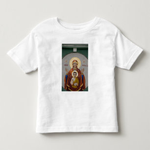 ロシア、モスクワ、スパスカヤ丘、聖三位一体教会 トドラーTシャツ
