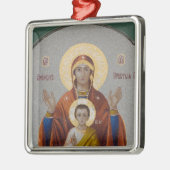 ロシア、モスクワ、スパロウヒル、トリニティ教会。 メタルオーナメント (左)