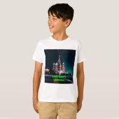 ロシア,モスクワ,セントバジルの大聖堂 Tシャツ (正面フル)