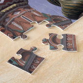 ロシア、モスクワ、赤の広場。セントの有名なタマネギ ジグソーパズル (側面)