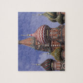 ロシア、モスクワ、赤の広場。セントの有名なタマネギ ジグソーパズル (縦)