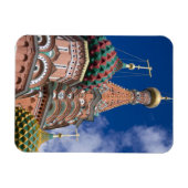 ロシア モスクワ 赤の広場 聖バシリイ大聖堂 5 マグネット (横)