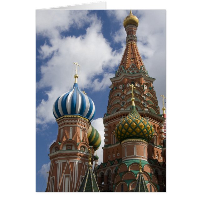 ロシア モスクワ 赤の広場 聖バシルの大聖堂 4 (正面)