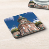 ロシア、モスクワ、赤の広場。聖バジル2 コースター (左側)